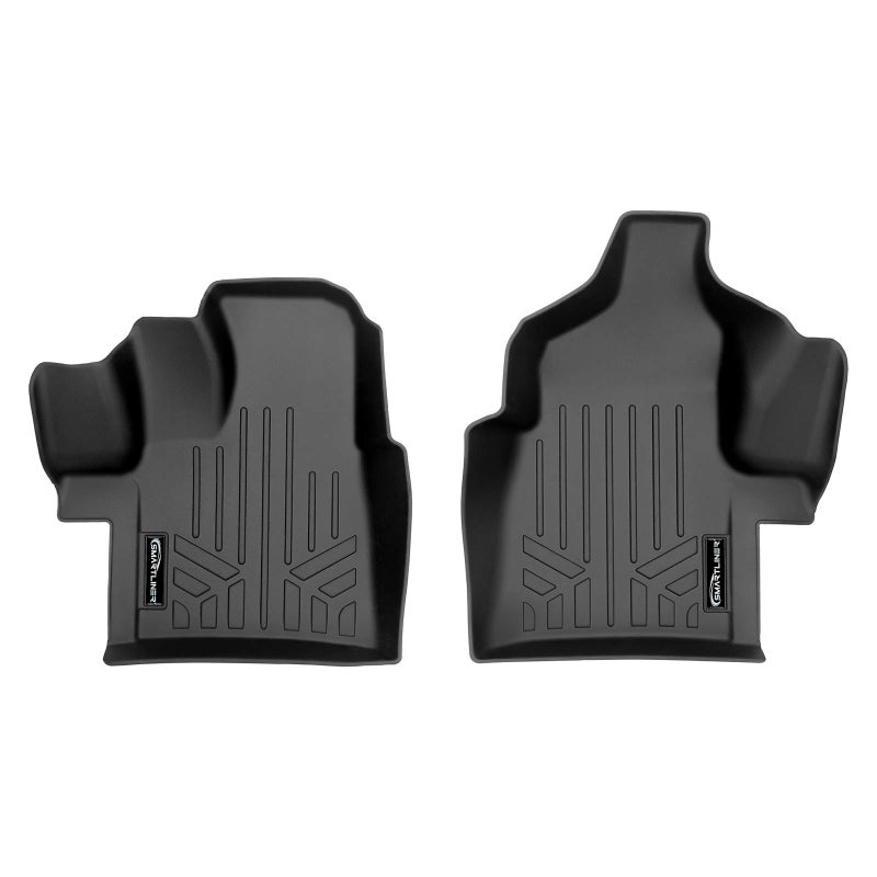 SMARTLINER Custom Fit First Row Floor Mat Liners Compatible with 2020-2024 Compatible with 2020-2022 Ford Transit - Image 1